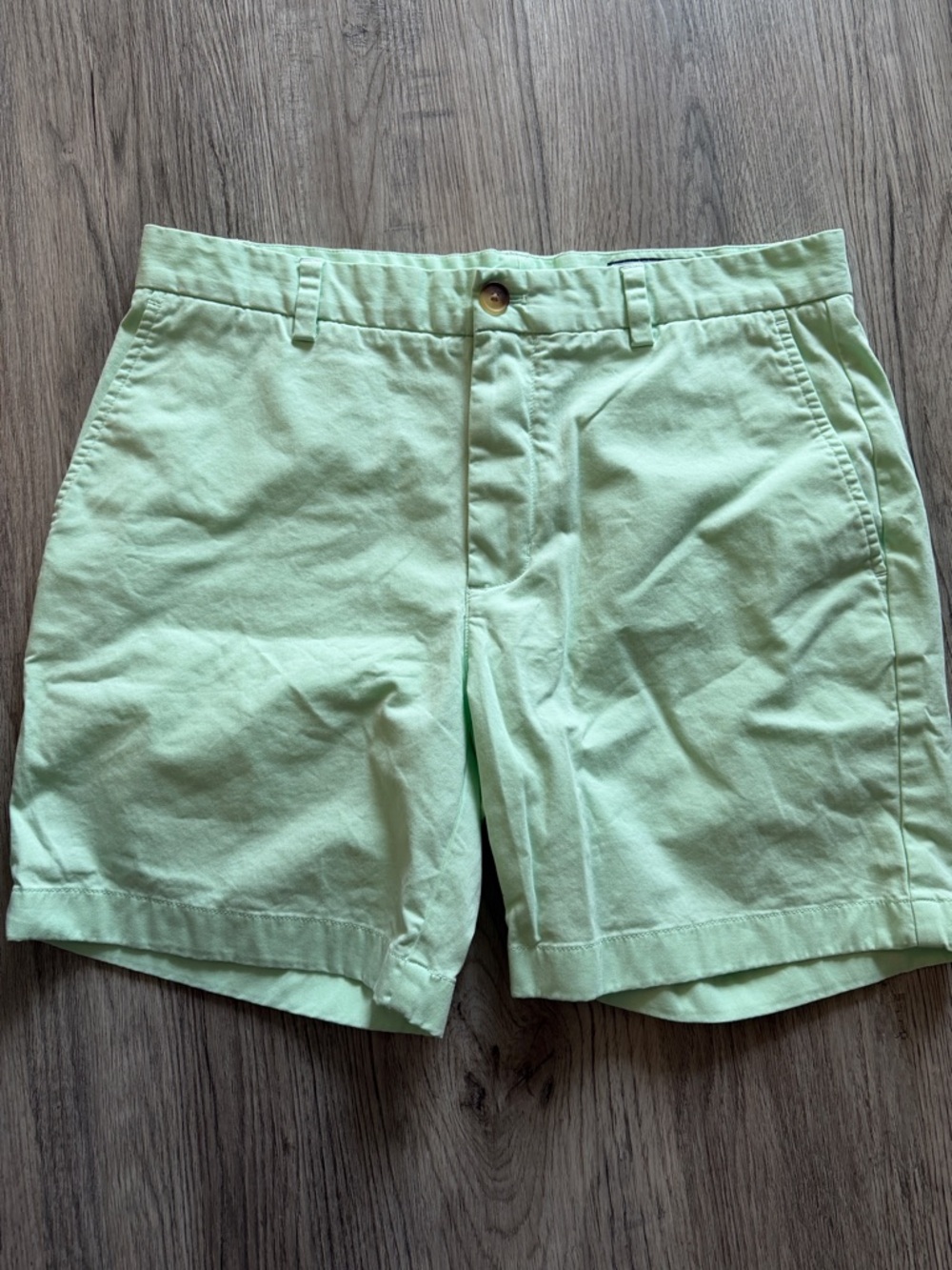 Vineyard Vines Light Mint Green Flat Front Shorts